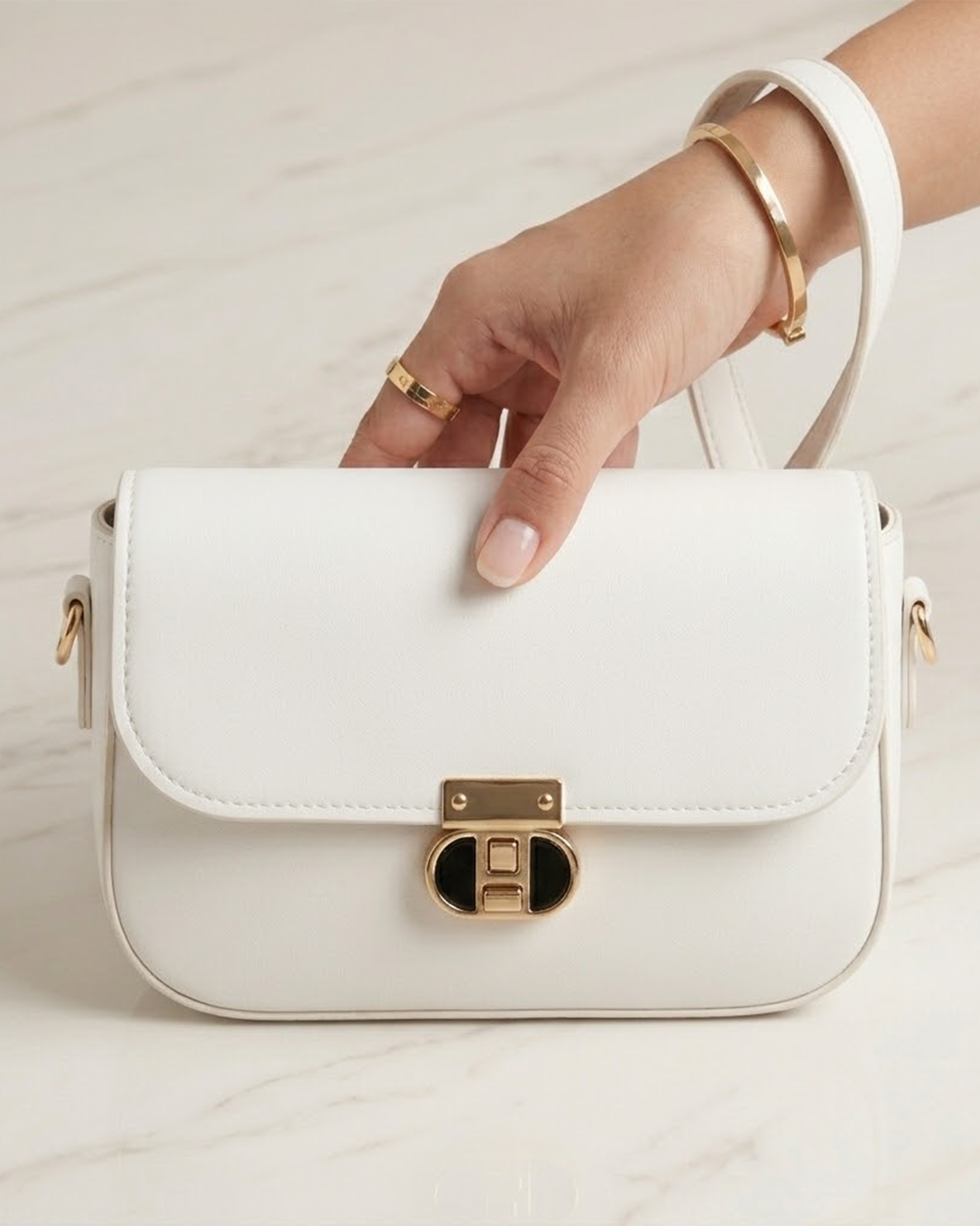 Ivory Shoulder Bag