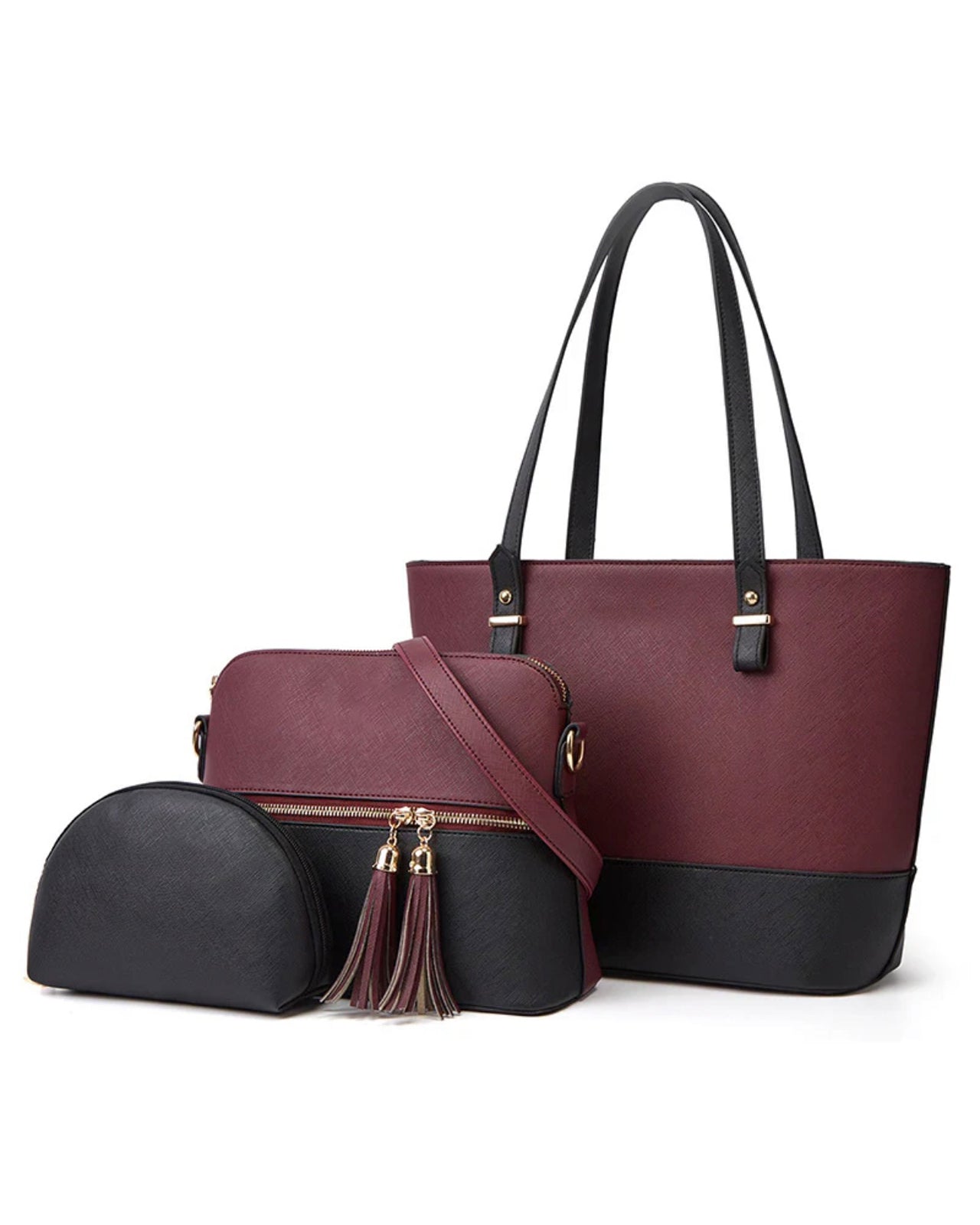 3-Piece Handbag Set – Elegant & Practical