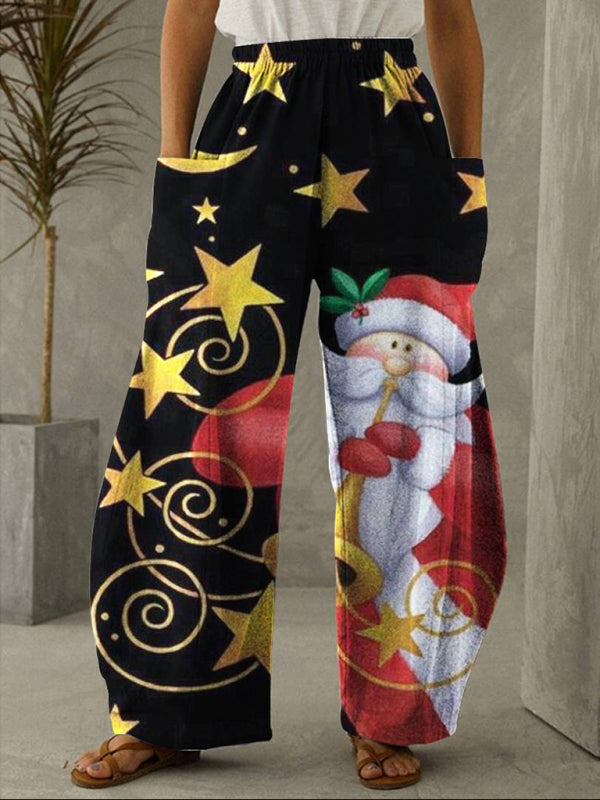 Women's Christmas 3D Digital Print Bloomers