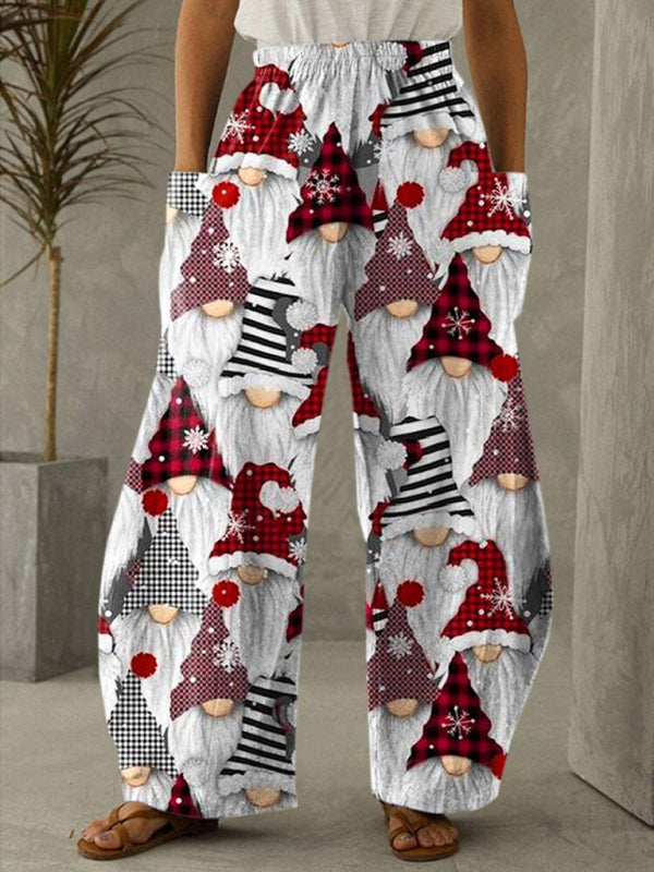 Women's Christmas 3D Digital Print Bloomers