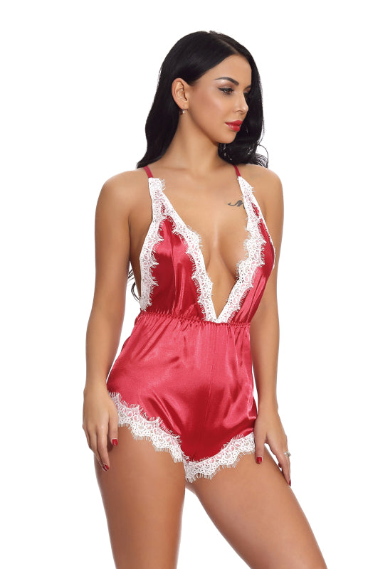 Ladies Sexy  Babydoll Lace Nightgown