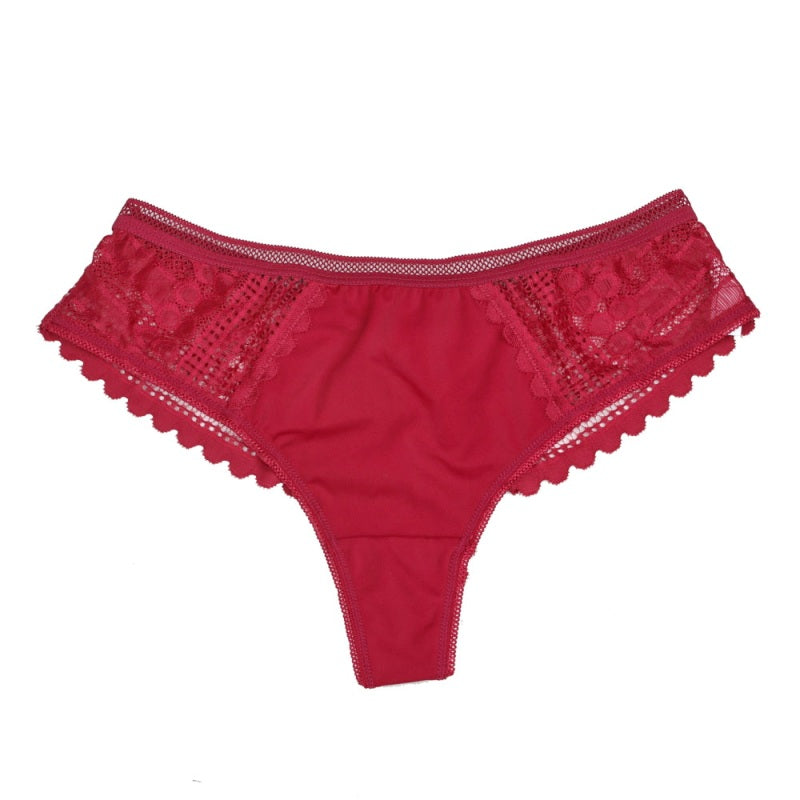 Women's Breathable Comfort Lace Thongs