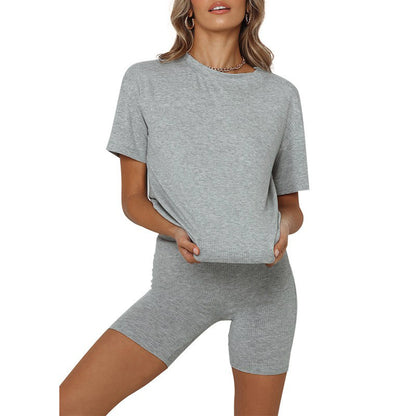 Women's Short Sleeves Pajama Set Home Wear