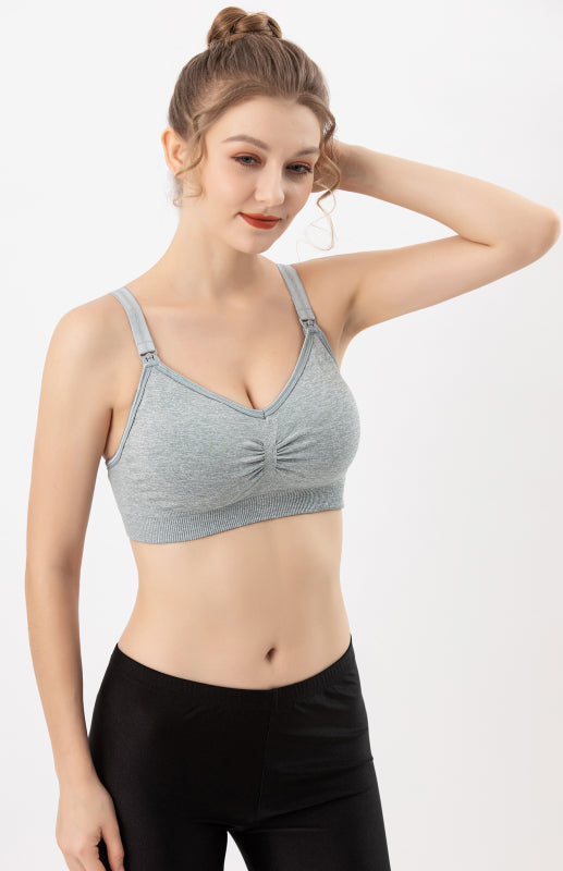 Women's Breathable Nursing Adjustable Bra