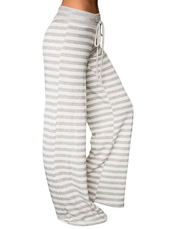 Fashion Versatile Comfortable Seasonal Women'S Striped Trousers